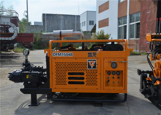 Horizontal Directional Trenchless Drilling Rig Machine With Mud Pump
